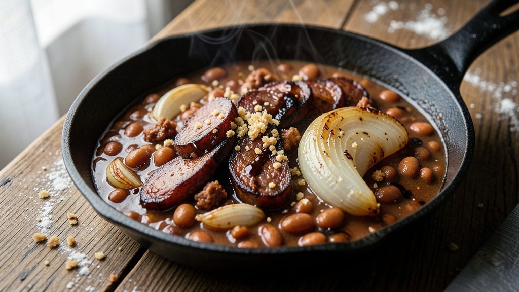 Bush's Baked Beans With Sausage Recipe: Slow-Cooked Richness With Smoky Sausage Bites