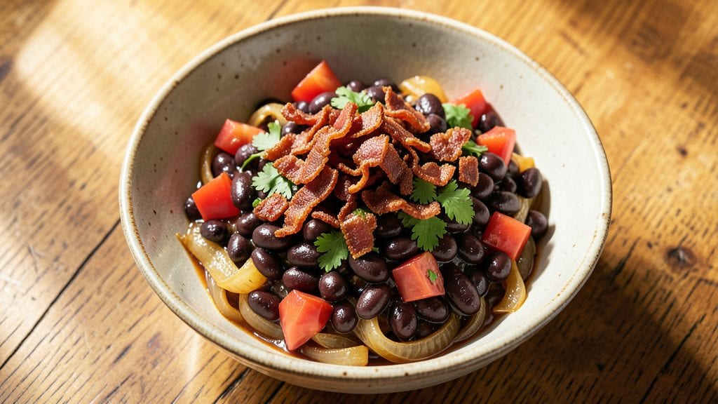 Chili's Restaurant Black Bean Recipe: Smoky Cumin and Bacon Copycat Magic