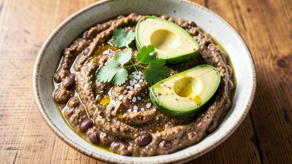 Gloria's Black Bean Dip Recipe: Creamy Avocado and Cilantro Swirl Magic