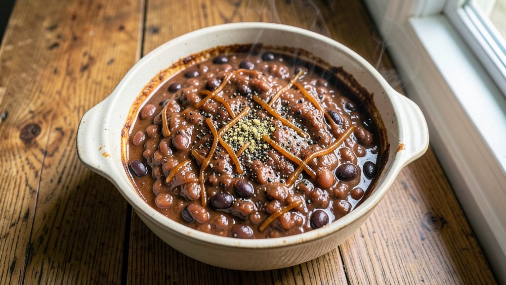 Grandma Jean's Baked Beans Recipe: Crispy Brown Sugar Crust Secrets