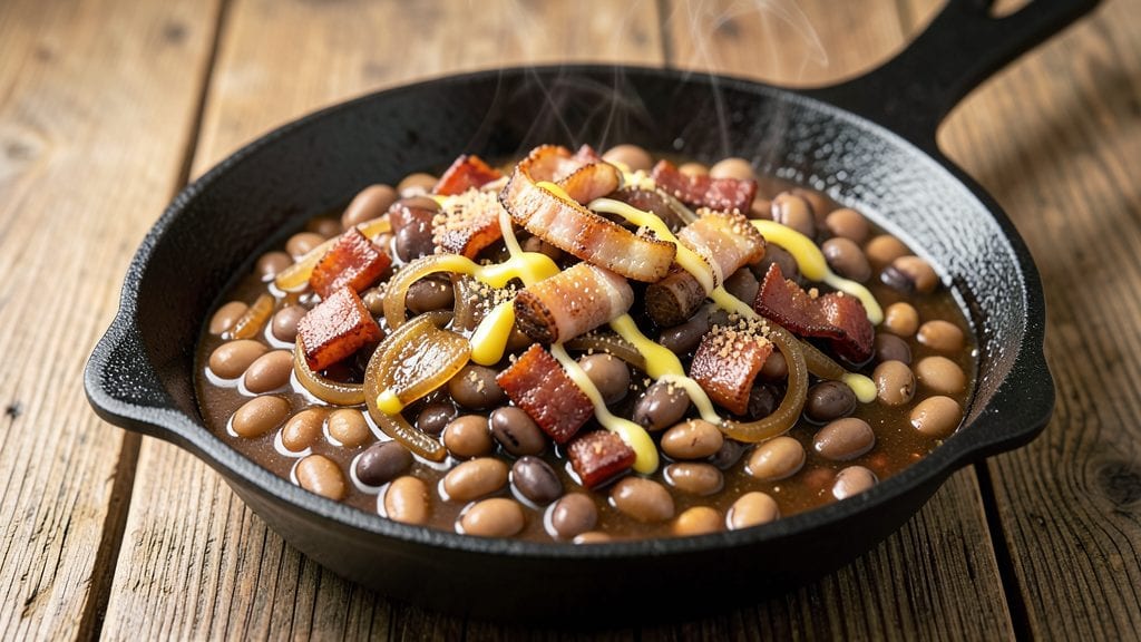Old Fashioned Bush's Baked Beans Recipe: Smoky Molasses-Kissed Crunch in One Pot